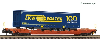 Fleischmann 6660083 - N - Taschenwagen T5 100 Jahre LKW Walter, Wascosa, Ep. VI